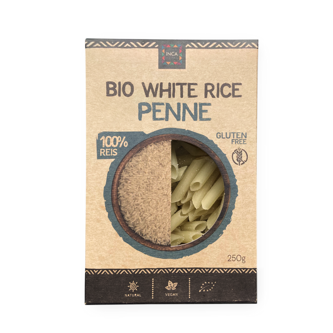 IncaLife Bio weißer Reis Penne