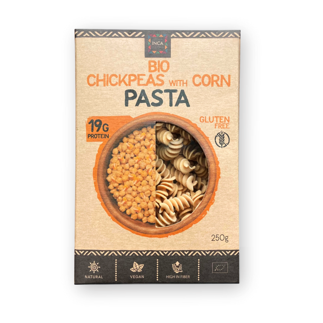 IncaLife Organic Chickpea and Corn Pasta